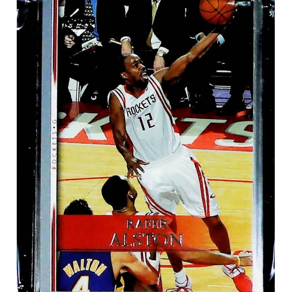 2007-08 Upper Deck NBA Houston Rockets Base Veteran Team Set No SP (Hand Collated) of 7 Cards: 7 Rafer Alston 8