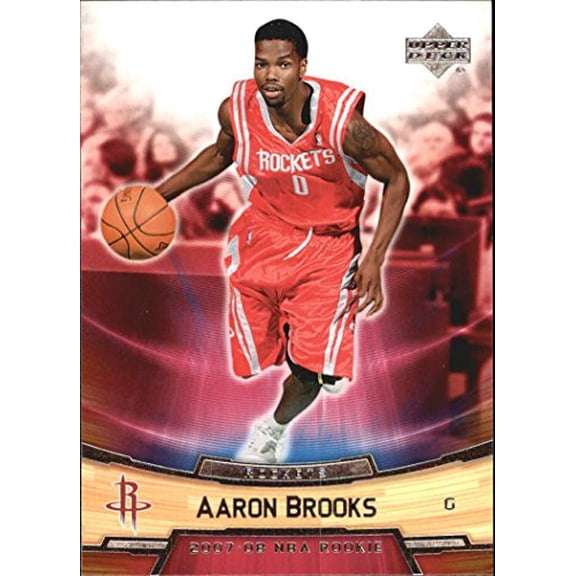 2007-08 Upper Deck NBA Rookie Box Set #4 Aaron Brooks NBA Basketball Trading Card