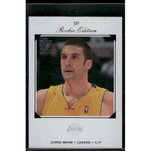 2007-08 Upper Deck SP Rookie Edition Chris Mihm #199