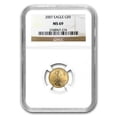 thumbnail image 1 of 2007 1/10 oz American Gold Eagle MS-69 NGC, 1 of 3