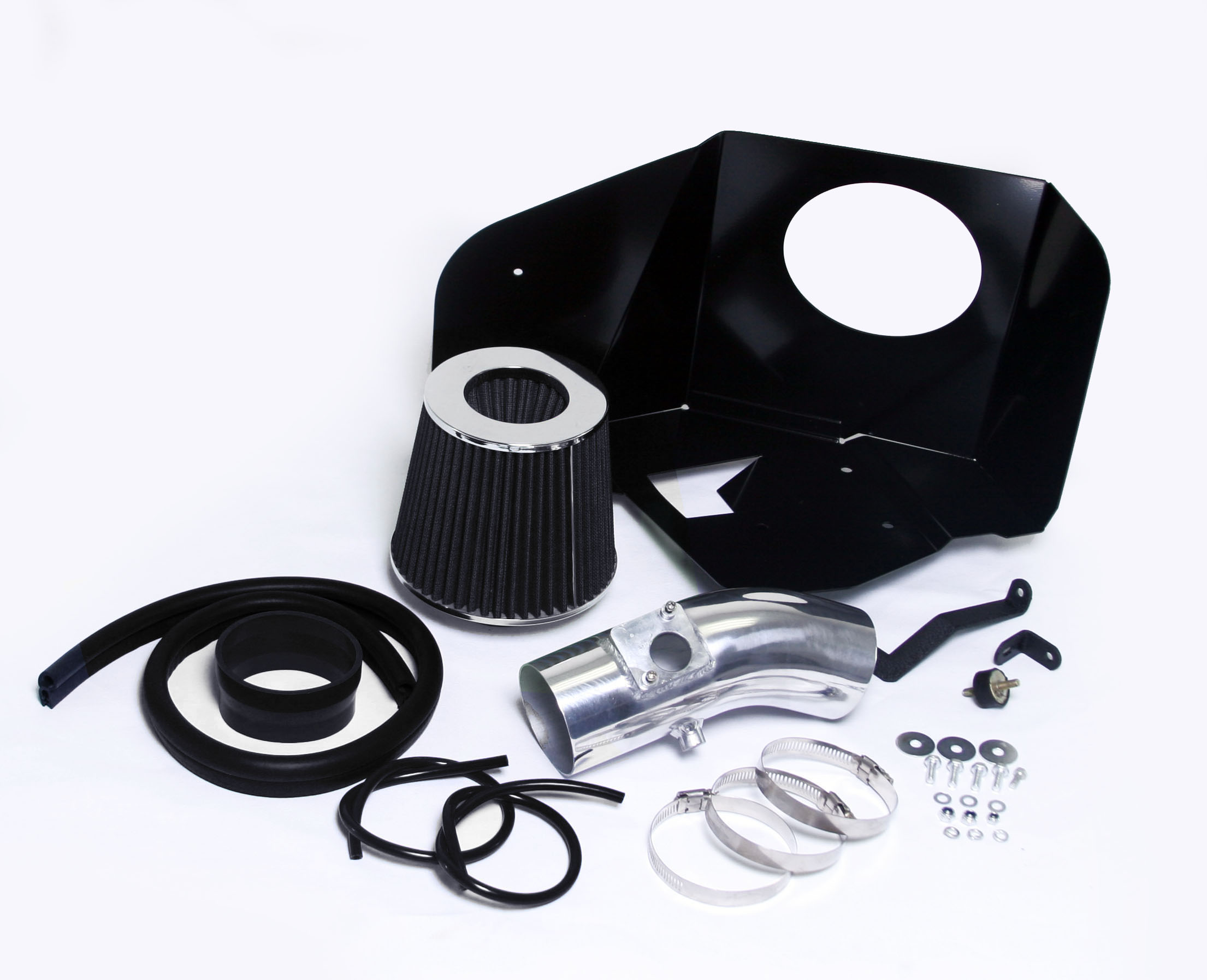 2007 2008 2009 2010 2011 Toyota Camry / 2009-2011 Toyota Venza 3.5 3.5l Heatshield Cold Air Intake Kit Systems (BLACK)
