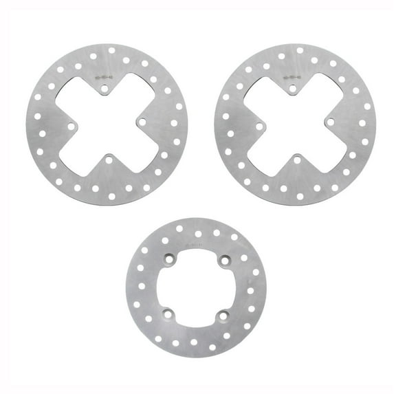 2007 2008 2009 2010 Can-Am Outlander Max XT 400 Front and Rear Brake Rotors