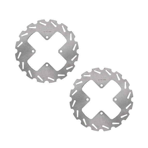 2007 2008 Can-Am Outlander Max 800 Front RipTide Stainless Steel Brake Rotors X2