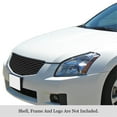 thumbnail image 1 of 2007-2008 Nissan Maxima Stainless Steel Black Powder Coated Finish 8X6 Horizontal Billet Black Stainless Steel Billet Grille, 1 of 2