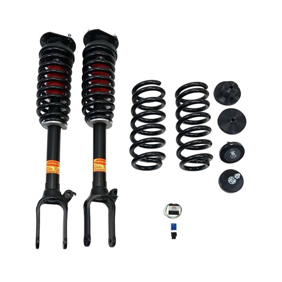 2007-2009 Mercedes-Benz GL320 BlueTEC 4MATIC Diesel 4-Wheel Air Suspension Conversion Kit with Suspension Warning Light Module (MK14GM)
