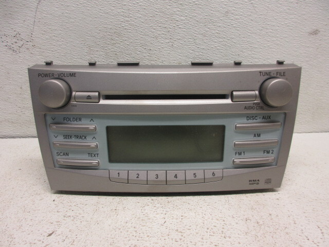 Pre-Owned 2007-2009 Toyota Camry AM FM CD Radio Receiver OEM LKQ - Verify Specific Vehicle Fitment In Description - (Good)