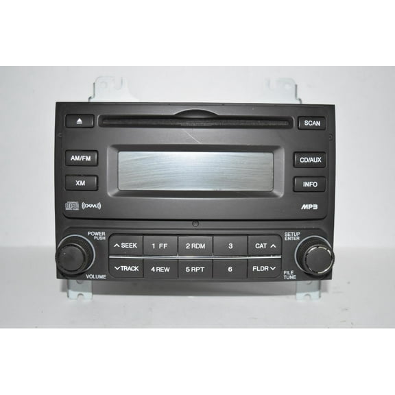 2007-2010 Hyundai Elantra Xm Radio Stereo Mp3 Cd Player 96160-2H5309K