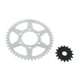 thumbnail image 1 of Sprockets for Kawasaki Ninja 600 ZX-6R ZX600 2007 - 2012 Front 16T & Rear 46T, 1 of 3