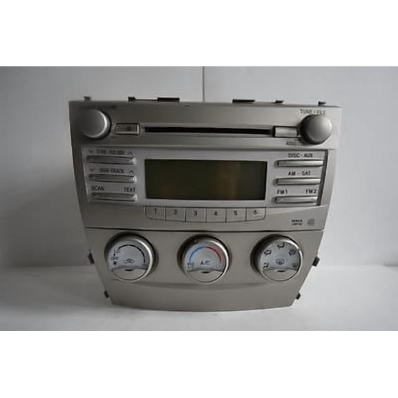 2007-2011 Toyota Camry Radio Stereo Wma Mp3 Cd Player 86120-06480