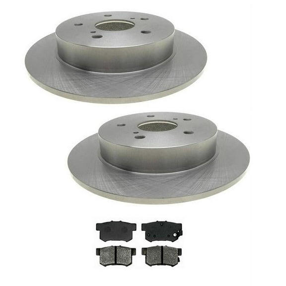 2007-2012 Suzuki SX4 SX 4 Rear Brake Rotors & Ceramic Pads 31498 CD365