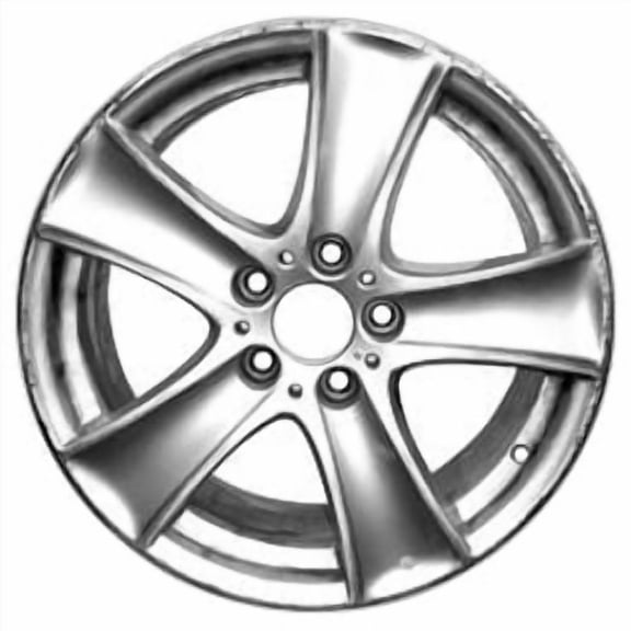 2007-2013 BMW X5 18" Silver OEM Factory Wheel Rim 36116770200
