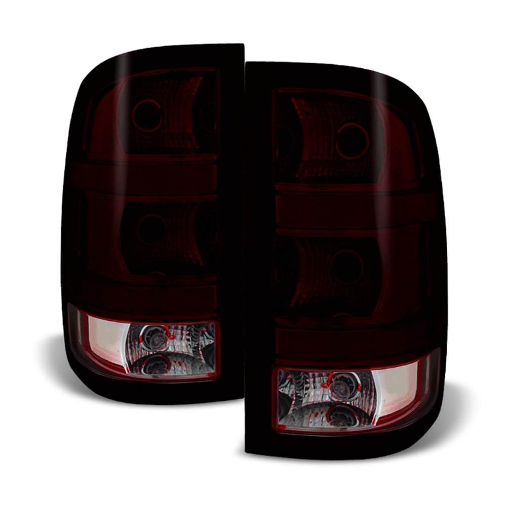 Galaxymotoinc Gloss Black Tail Light Bezels For 2014-2017 GMC Sierra 1500 – Truck Trim Covers