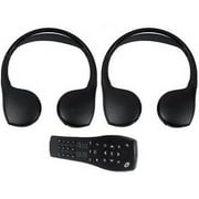 2007-2014 Cadillac Escalade Folding Headphones and Remote bundle