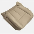 thumbnail image 1 of 2007-2014 For Ford Expedition Driver Bottom Perforated Leather AC Seat Cover Tan, 1 of 8