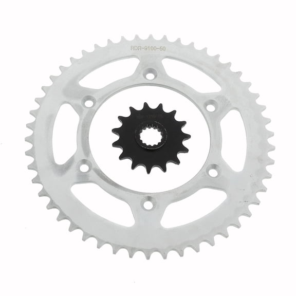 2007 - 2014 KTM 200 XC 15 Tooth Front and 50 Tooth Rear Sprocket Hardened Steel