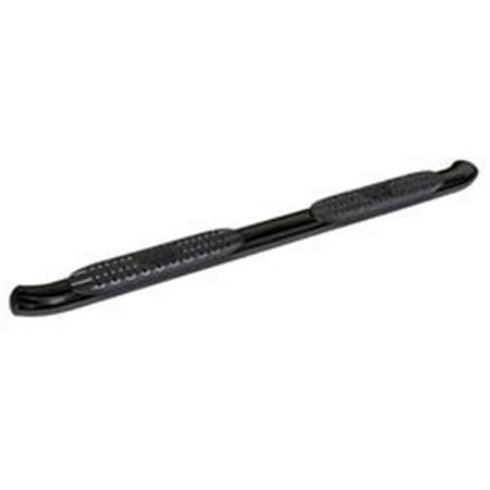 2007-2014 Silverado & Sierra 1500-2500-3500 Pro Traxx 4 in. Oval Tube Step Bar - Black