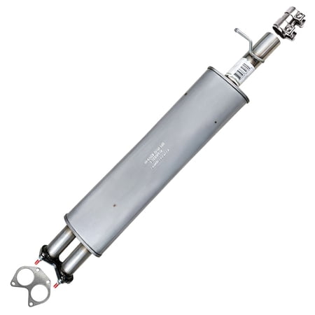 Northeastern Exhaust Resonator Pipe Fits 2007-2014 Volvo XC90 3.2L - Direct Fit | Stainless Steel