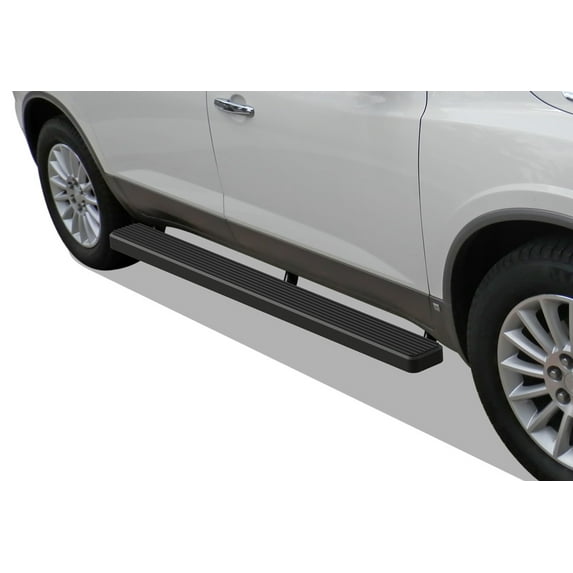 2007-2017 Chevy Traverse\ 2007-2016 GMC Acadia (Excl. Denali)\ 2017 GMC Acadia Limited\ 2007-2009 Buick Enclave\ 2007-2010 Saturn Outlook Black Finish 5 Inch Side Bar Side Step Running Board