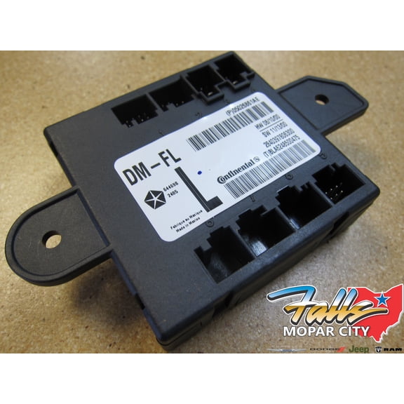 2007-2019 Chrysler and Dodge Minivan Left Door Control Module MOPAR OEM