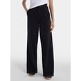 thumbnail image 1 of Athletic Works Women's and Women's Plus French Terry Wide Leg Pants, 31" Inseam, Sizes XS-4X, 1 of 5