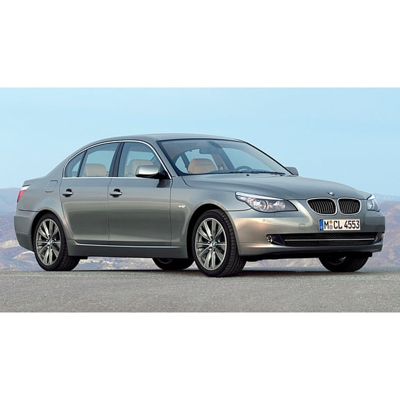 2007 BMW 5 Series - 24x36 Inch Laminated Poster - Stunning Detail and Bold Colors
