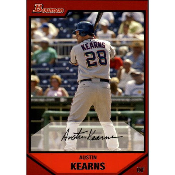 2007 Bowman #43 Austin Kearns MLB Baseball Trading Card