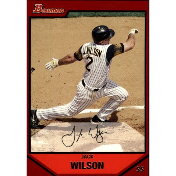 2007 Bowman #54 Jack Wilson MLB Baseball Trading Card