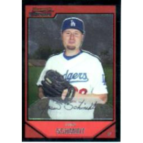 2007 Bowman Chrome #121 Jason Schmidt MLB Baseball Trading Card