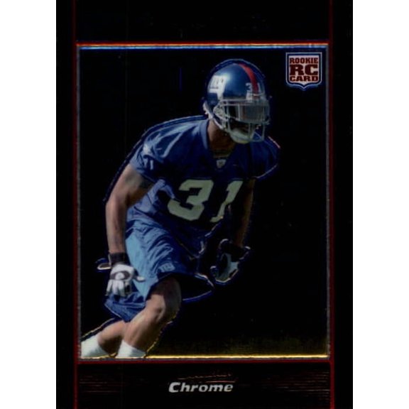 2007 Bowman Chrome #BC11 Aaron Ross RC NFL Football Trading Card
