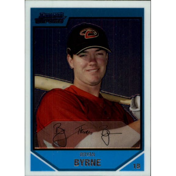 2007 Bowman Chrome Prospects #BC131 Bryan Byrne MLB Baseball Trading Card