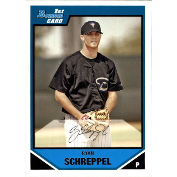 2007 Bowman Prospects #BP22 Ryan Schreppel MLB Baseball Trading Card