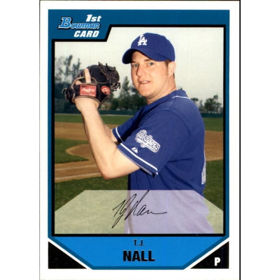 2007 Bowman Prospects #BP91 T.J. Nall MLB Baseball Trading Card
