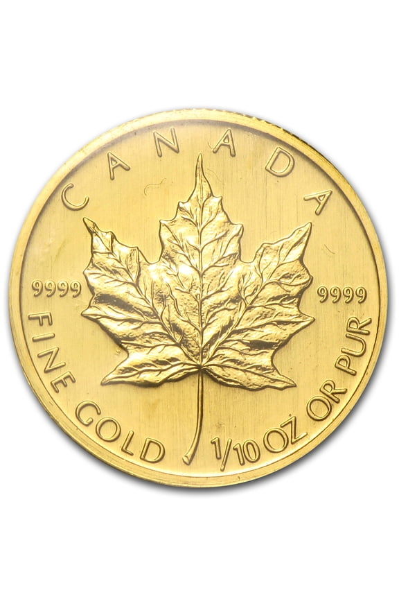 2007 Canada 1/10 oz Gold Maple Leaf BU
