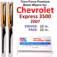 thumbnail image 1 of 2007 Chevrolet Express 3500 Performance Beam Wipers (Set of 2), 1 of 3