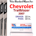 thumbnail image 1 of 2007 Chevrolet Trailblazer Wiper Blades (Set of 2), 1 of 3