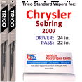 thumbnail image 1 of 2007 Chrysler Sebring Wiper Blades (Set of 2), 1 of 3
