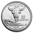 thumbnail image 1 of 2007-D Montana State Quarter BU, 1 of 2