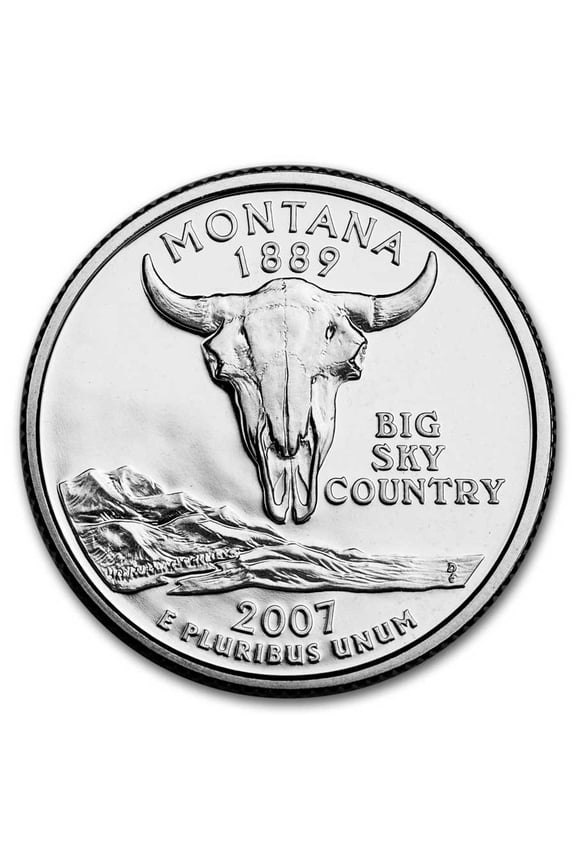 2007-D Montana State Quarter BU