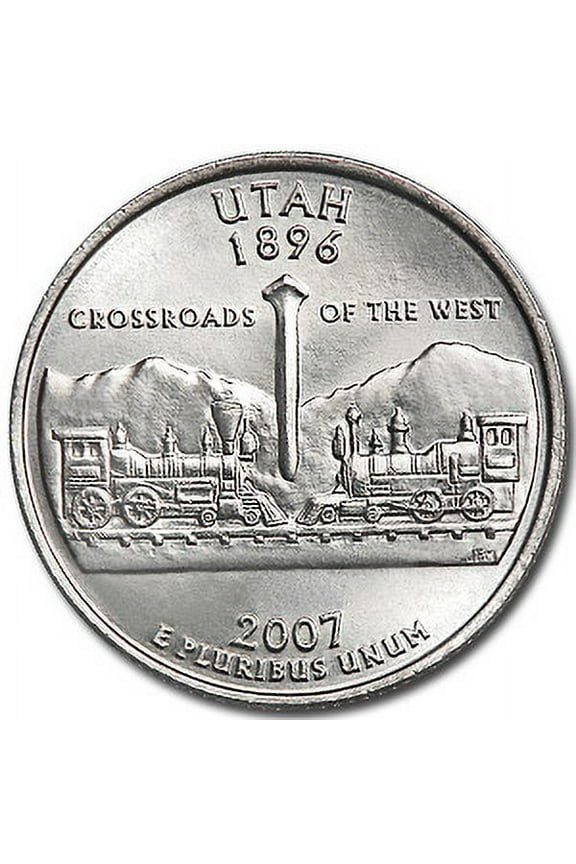 2007-D Utah State Quarter BU