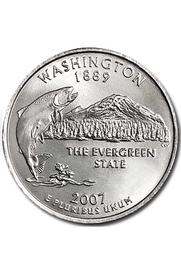 2007-D Washington State Quarter BU
