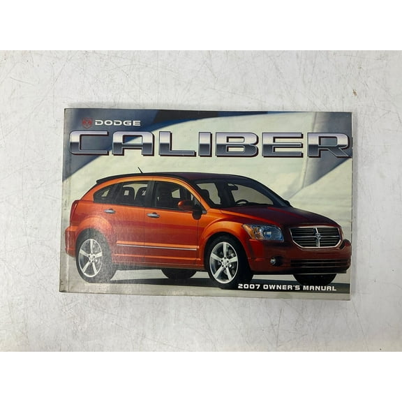 2007 Dodge Caliber Owners Manual Handbook OEM N01B51005