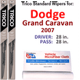 thumbnail image 1 of 2007 Dodge Grand Caravan Wiper Blades (Set of 2), 1 of 3