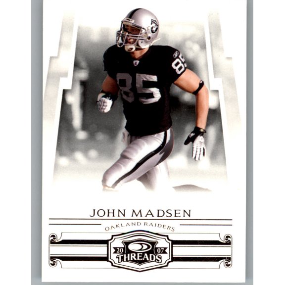 2007 Donruss Threads #133 John Madsen NFL Football Trading Card
