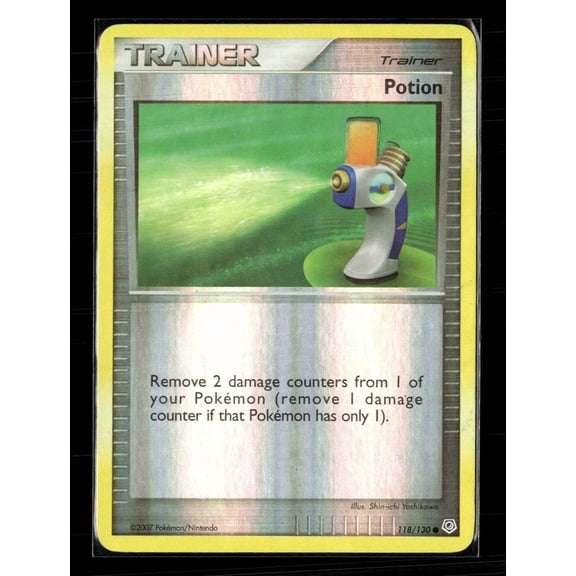 2007 EX Unseen Forces Potion Reverse Holo #118/130
