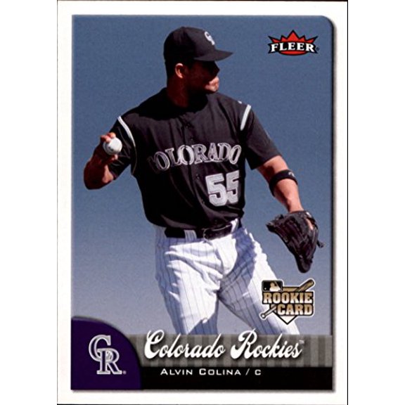 2007 Fleer #321 Alvin Colina RC MLB Baseball Trading Card