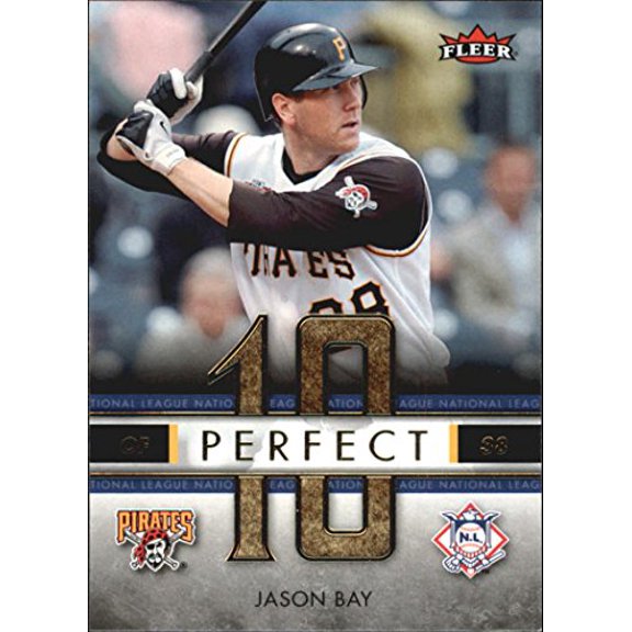2007 Fleer Perfect 10 #JB Jason Bay MLB Baseball Trading Card