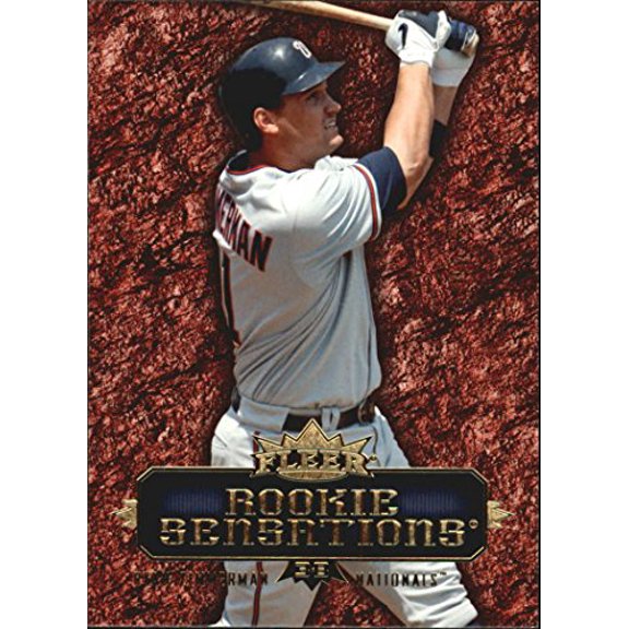 2007 Fleer Rookie Sensations #RZ Ryan Zimmerman MLB Baseball Trading Card