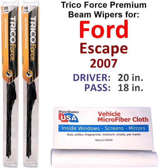 2007 Ford Escape Performance Beam Wipers (Set of 2)