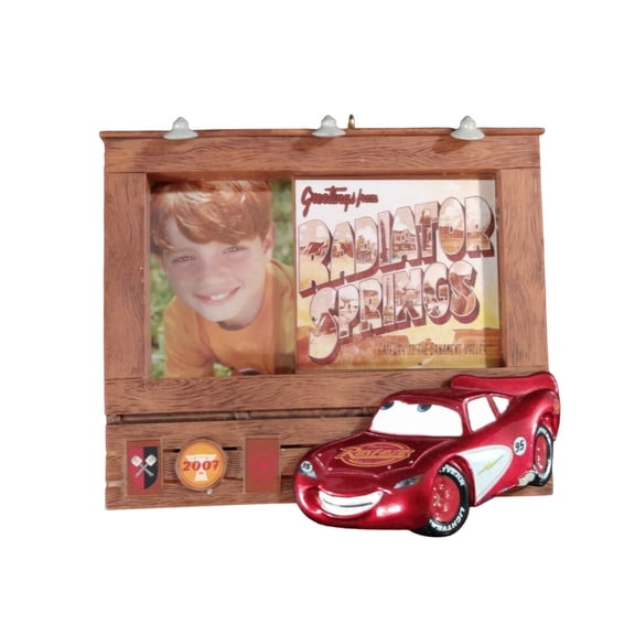 2007 He's #1! (Disney/Pixar's Car) Hallmark Keepsake Christmas Tree Ornament - QXD6427