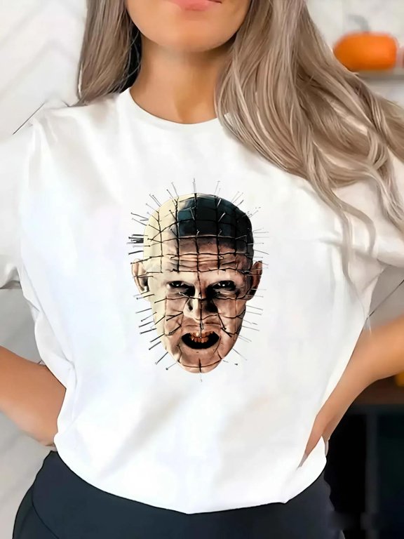 2007 Hellraiser Pinhead Classic Horror Movie Fan Gift Graphic T-Shirt Unisex, for men & women, up to size 5XL